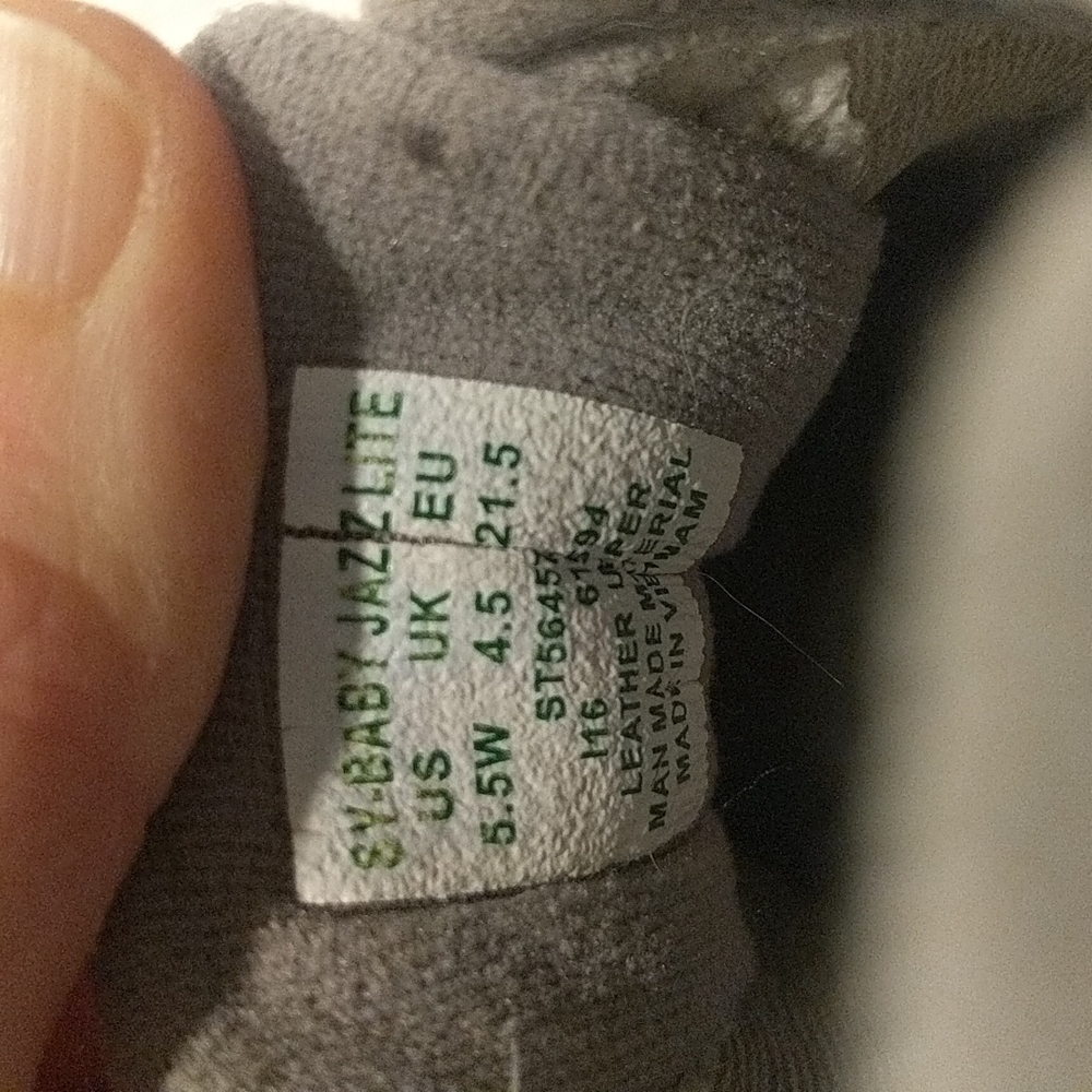 Saucony Jazz Lite toddler sneakers 5.5W - Picture 4 of 6